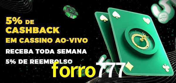 Promoções do cassino ao Vivo forro777